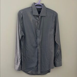 Kenneth Cole Gray Dress Shirt Professional Style